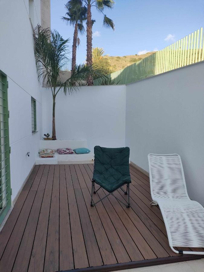 Apartamento La Invencible Mojacar en 1ª Línea de Playa Exterior foto